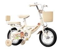 Zxarunas Voiture à Bascule Vélo for Enfants, Filles et garçons de 2 à 12 Ans, 12 à 20 Pouces, avec siège arrière et Panier, Motif Capybara Twister Voitures(14inch)