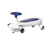 Zxarunas Voiture à Bascule Voiture pivotante for Enfants, Scooter à partir de 3 Ans, Roues Clignotantes, Ensemble de Jouets for Jeu intérieur et extérieur Twister Voitures(Blauw)