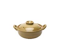 zxb-shop Marmite Casserole résistant à la Chaleur Ronde céramique céramique Cuisinerie céramique avec Couvercle Cuisine Cuisson pour Soupe de Bouillie de Bouillie et de légumes Marmite Traiteur