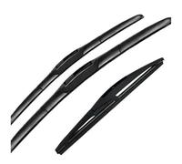 ZXBL Balai d'essuie-Glace Avant et arrière pour Toyota Corolla E210 28+14+12 2018-2023, Essuie-Glace Avant Ensemble De Balais D'essuie-Glace Avant Et Arrière