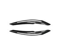 ZXBL Cache Phare Voiture Autocollant pour BMW 1 Series F20 F21 2011-2014, Sourcils Paupières pour Phares Résistant à l'usure Intempéries Accessoire Tuning,Carbon Fiber