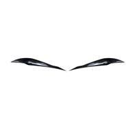 ZXBL Cache Phare Voiture Autocollant pour BMW 3 Series f30 f31 2012-2018, Sourcils Paupières pour Phares Résistant à l'usure Intempéries Accessoire Tuning,Carbon Fiber