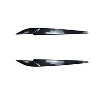 ZXBL Cache Phare Voiture Autocollant pour BMW X5 F15/ X6 F16 2014-2018, Sourcils Paupières pour Phares Résistant à l'usure Intempéries Accessoire Tuning,Carbon Fiber