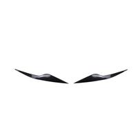 ZXBL Cache Phare Voiture Autocollant pour Ford Focus mk2.5 2008-2011, Sourcils Paupières pour Phares Résistant à l'usure Intempéries Accessoire Tuning,Black