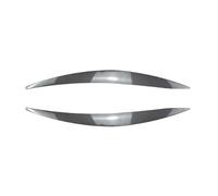 ZXBL Cache Phare Voiture Autocollant pour Ford Focus MK4 2019-2021, Sourcils Paupières pour Phares Résistant à l'usure Intempéries Accessoire Tuning,Carbon Fiber