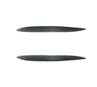 ZXBL Cache Phare Voiture Autocollant pour Mazda mx5 nc 2009-2015, Sourcils Paupières pour Phares Résistant à l'usure Intempéries Accessoire Tuning,Carbon Fiber