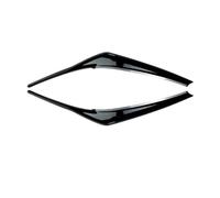 ZXBL Cache Phare Voiture Autocollant pour Toyota Camry 2018-2025, Sourcils Paupières pour Phares Résistant à l'usure Intempéries Accessoire Tuning,Black