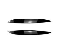 ZXBL Cache Phare Voiture Autocollant pour Volkswagen Golf MK4 1997-2002, Sourcils Paupières pour Phares Résistant à l'usure Intempéries Accessoire Tuning,Black