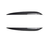 ZXBL Cache Phare Voiture Autocollant pour Volkswagen Touareg 2010-2018, Sourcils Paupières pour Phares Résistant à l'usure Intempéries Accessoire Tuning,Carbon Fiber
