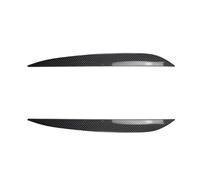 ZXBL Cache Phare Voiture Autocollant pour Volkswagen Touareg 2010-2018, Sourcils Paupières pour Phares Résistant à l'usure Intempéries Accessoire Tuning,Carbon Fiber