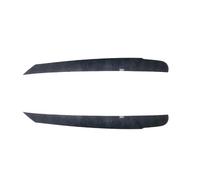 ZXBL Cache Phare Voiture Autocollant pour Volkswagen Touran 2011-2015, Sourcils Paupières pour Phares Résistant à l'usure Intempéries Accessoire Tuning,Carbon Fiber