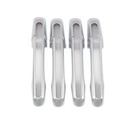 ZXBL Couvercles de Poignée de Porte Extérieure pour Jaguar XEL 2018, Protection Anti-Rayure Garniture en Plastique Résistant Accessoire