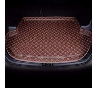 ZXBL Cuir Tapis Coffre Voiture pour Citroen Ds7 DS 7 Crossback 2018-2023, Protection AntidéRapant Imperméable Intérieur Accessoires,F/Coffee