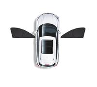 Pare-Soleil Vitres latérales Voiture pour Mitsubishi Outlander 2016-2021, Avant Et ArrièRe Pare-Soleil De LatéRales Maille Vitres DéFendre UV Auto,2 PCS Front