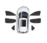 ZXBL Pare-Soleil Vitres latérales Voiture pour VW Golf 8 2022-2024, Avant Et ArrièRe Pare-Soleil De LatéRales Maille Vitres DéFendre UV Auto,6 PCS Windows