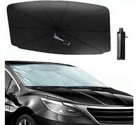 ZXBL Pare Soleil Voiture Pare Brise Avant pour Jaguar F-Pace 2016-2021, Parapluie Pare-Soleil de Pare-Brise Auto Anti-UV Pratique et Pliable,L(140 * 80CM)