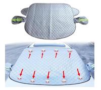 ZXBL Protege Pare Brise Givre pour Toyota Aygo, Protection Contre Le Gel Protection Solaire Protection Magnétique 9 Aimant Repliable,A/148 * 116cm