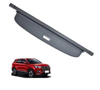 ZXBL Voiture Étagère Rétractable Bagages pour Changan CS55, Cache-Bagages Housse Colis Cargo Rideau de Rangement Partition Accessoire,Without Rear Curtain