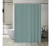 ZXBNNN Rideau de Douche Gris Simple et Tendance, imperméable et Durable, pour la Maison et Le dortoir, décoration de Salle de Bain, Accessoires de Salle de Bain (70x192cm)