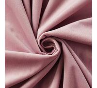 ZXC Extensible Velours éCrasé 155 cm De Large Tissu en Velours pour Costumes Et Travaux Manuels par 1m The Yard Au MèTre(Color:Rose Gris Clair)