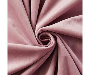 ZXC Extensible Velours éCrasé 155 cm De Large Tissu en Velours pour Costumes Et Travaux Manuels par 1m The Yard Au MèTre(Color:Rose Gris Clair)
