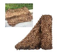 ZXCASDF Filet Camouflage Desert Militaire,Filet Camouflage Militaire,Filet de Camouflage armée,Filet d'ombrage,pour Chasse Anti UV Décoration Terrasse Armee Pergola Photographe,2 * 3m(6.56 * 9.84ft)