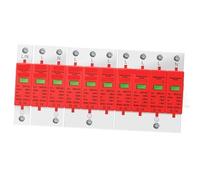 ZXCDLCCJD AC 385V SPD 1P 2P 3P 4P 20KA 30KA 40KA 60KA House Lightning Surge Protector Protective Solar PV Low-Voltage Arrester Device(1P,AC385V 20-40KA)