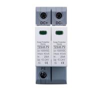 ZXCDLCCJD DC SPD 1000V 800V 600V 20KA~40KA House Surge Protector Protective Low-Voltage Arrester Device(DC 600V)