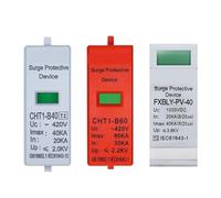 ZXCDLCCJD PV SPD Replaceable Plug-in Module Replacement Cartridge Inserts for Surge Protector Device Arrester DC1000V AC420V(AC420V 30-60kA)