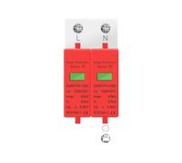 ZXCDLCCJD SPD DC 500V 800V 1000V 2P 20~40KA Lightning Surge Protection Protector Device Arrester Low Voltage House 2 Poles PV Photovoltaic(DC 1000V)