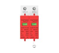 ZXCDLCCJD SPD DC 500V 800V 1000V 2P 20~40KA Lightning Surge Protection Protector Device Arrester Low Voltage House 2 Poles PV Photovoltaic(DC 800V)