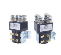 ZXCDLCCJD ZJWJ100A 200A DC Contactors 2NO for Cars 12V 24V 72V for Forklift Handling Wehicle Car Electric Vehicles Engineering Machinery(ZJWJ200A,24V)