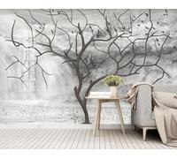 ZXCHEE Papier Peint Panoramique Marble Pine Hill Papier Peint 3D Tapisserie Mural Salon Chambre Décoration Murale -ZX18194-310x250cm