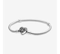 ZXCK Bracelet de Charme en Argent Sterling 925 Rose Couleur doré Daisy Fleur Barrel Fermoir Snake Chaîne Bracelet Femmes Bijoux-pdb080,16cm