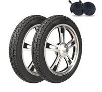 ZXCLTR 2pcs 12.5 x 2.25, 12 1/2 x 2 1/4 Chambres à Air for Vélo Électrique avec Valve Coudée for Poussette, Scooter, Vélo Électrique, 35-45 PSI