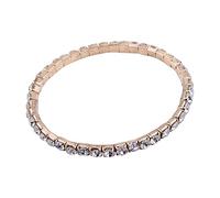 ZXCM Bracelet en Cristal Bracelet Stretch Stretch Bling Strass Strass Bracelets pour Femmes Élasticité Mariage Cadeau Bijoux Bijoux