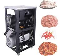 ZXCVBNMQ Hachoir à Viande électrique Commercial Vertical 3000W, Hachoir à Viande Multifonction broyeur d'os, pour l'alimentation des pâturages