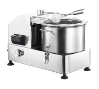 ZXCVBNMQ Hachoir Alimentaire Électrique Commercial pour Légumes, Hachoir à Viande Multifonction en Acier Inoxydable pour Pommes de Terre, Oignons, Gingembre, Chou (9L)