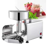 ZXCVBNMQ Presse à moudre Les Aliments en Acier Inoxydable, séparation à Double Canal du jus et du Marc, Presse-tomates électrique, Machine à Sauce à Presse à Fruits