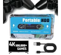 ZXCVWWE Kinhank Super Console 500g Gaming Hdd 100000 Jeux vidéo 70 émulateurs pour/mame/ss/naomi//ps1 Batocera Plug A9n5 O et
