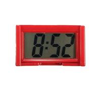 ZXCVWWE Mini Tableau de Bord de Voiture, Horloge numérique Auto-adhésive pour véhicule, avec Affichage LCD de et N6Y7 du bâton Montre Jour, pour Voitures Automobile l'heure sur