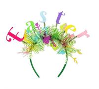 ZXCVWWE Serre-tête oreilles de lapin pour femme adulte oreilles de lapin Happy Easter Accessoires pour cheveux de printemps vacances