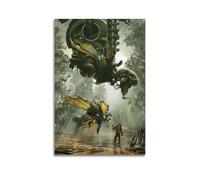 ZXCYGSAM Impression sur toile No Man's Sky - Art20 - Décoration murale moderne pour chambre à coucher - 40 x 60 cm