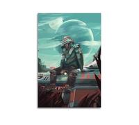 ZXCYGSAM Impression sur toile No Man's Sky - Art22 - Décoration murale moderne pour chambre à coucher - 20 x 30 cm