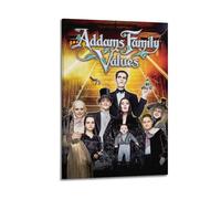 ZXCYGSAM Poster de film Addams Family Values - Impression sur toile - Décoration murale moderne pour chambre à coucher - 50 x 75 cm