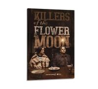 ZXCYGSAM Poster de film Killers of The Flower Moon - Impression sur toile - Décoration murale moderne pour chambre à coucher - 40 x 60 cm