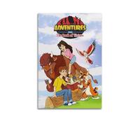 ZXCYGSAM Poster décoratif sur toile « Adventures from The Book of Vertues » - Poster décoratif sur toile et image d'art moderne pour chambre à coucher - 30 x 45 cm