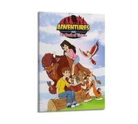ZXCYGSAM Poster décoratif sur toile « Adventures from The Book of Vertues » - Poster décoratif sur toile et image d'art moderne pour chambre à coucher - 30 x 45 cm