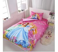 ZXD-253 Parure de lit princesse Disney pour filles, ensemble de literie, housse de , simple, taille double, Taille:200x200cmx1