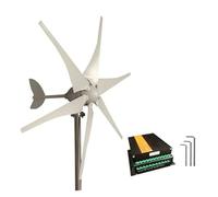 ZXDTVFGN Kit Éolienne 3000w - Générateur Horizontal Silencieux pour Systèmes 12v/24v/48v avec Contrôleur Mppt - Solution Énergétique Industrielle Efficace (Modèle 4, 12v_3000w)